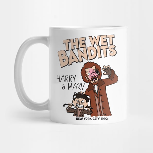 Harry And Marv // Wet The Bandit by aidreamscapes